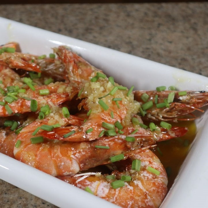 Garlic buttered Shrimp