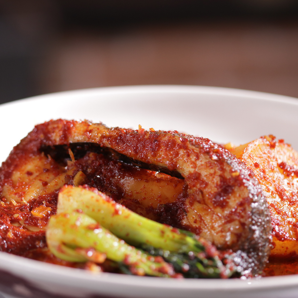 Soy Poached Gindara Recipe