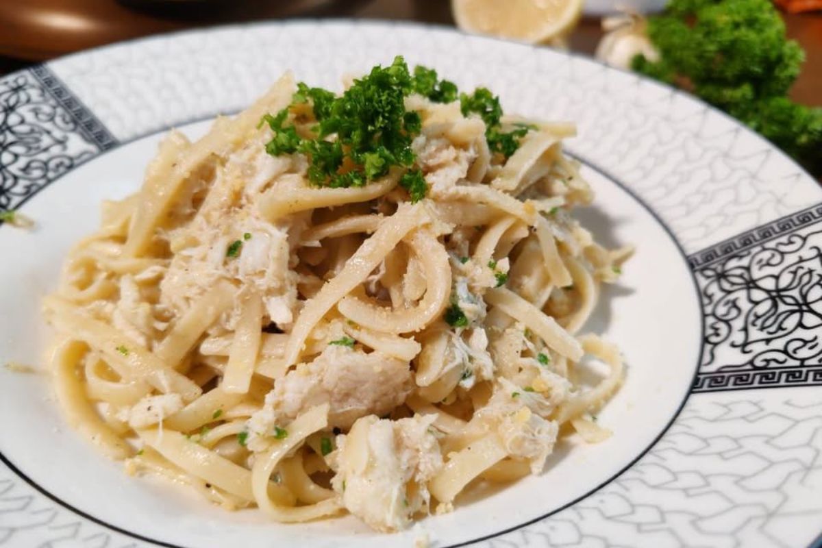Crab Linguine | Recipe by kitchentimewithanna - TRY IT NOW!