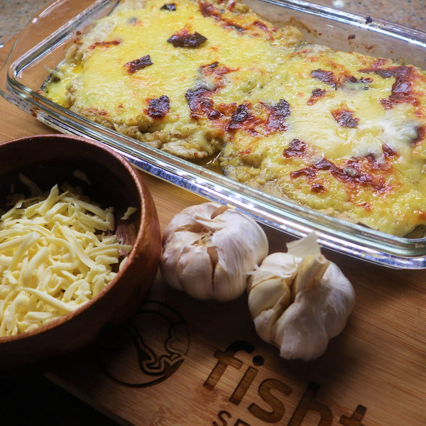 Cheesy Baked Bangus