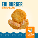 Ebi Burger shrimp patty for shrimp burgers perfect for vegans and shrimp lovers 