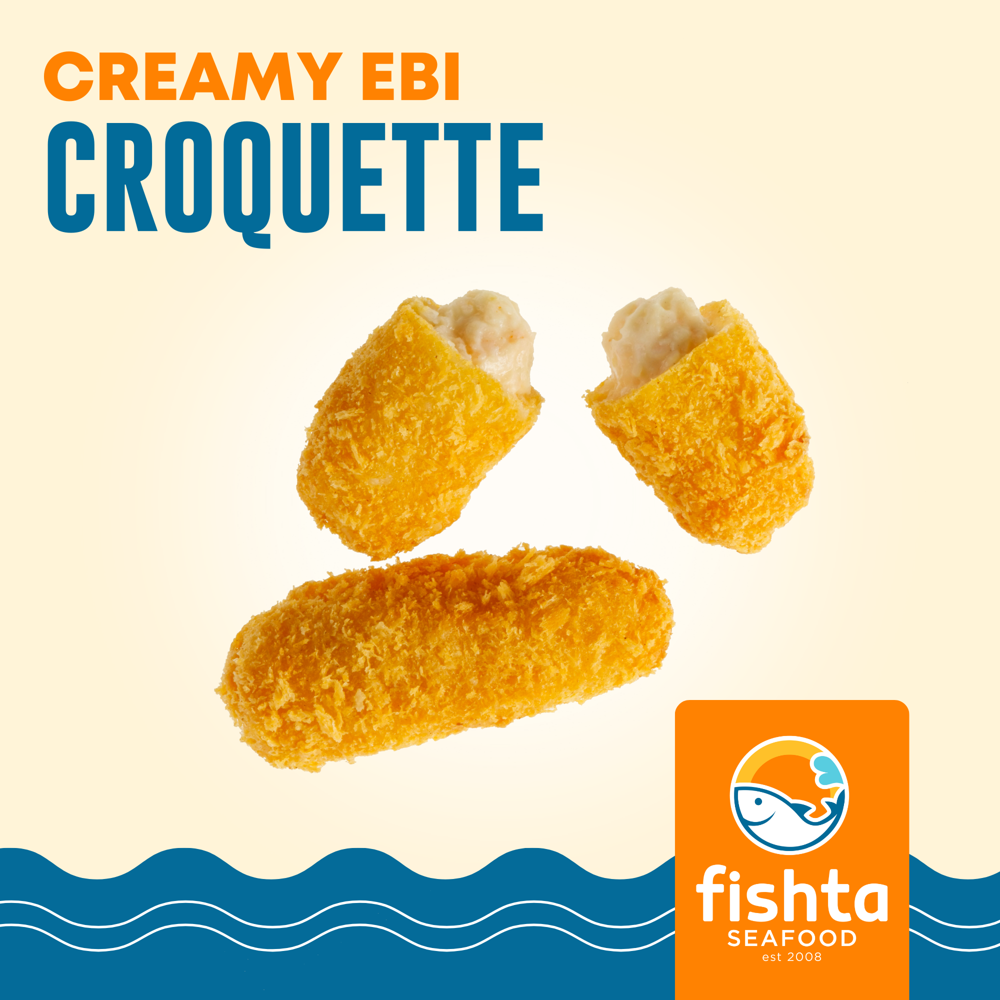 Creamy Ebi Croquette