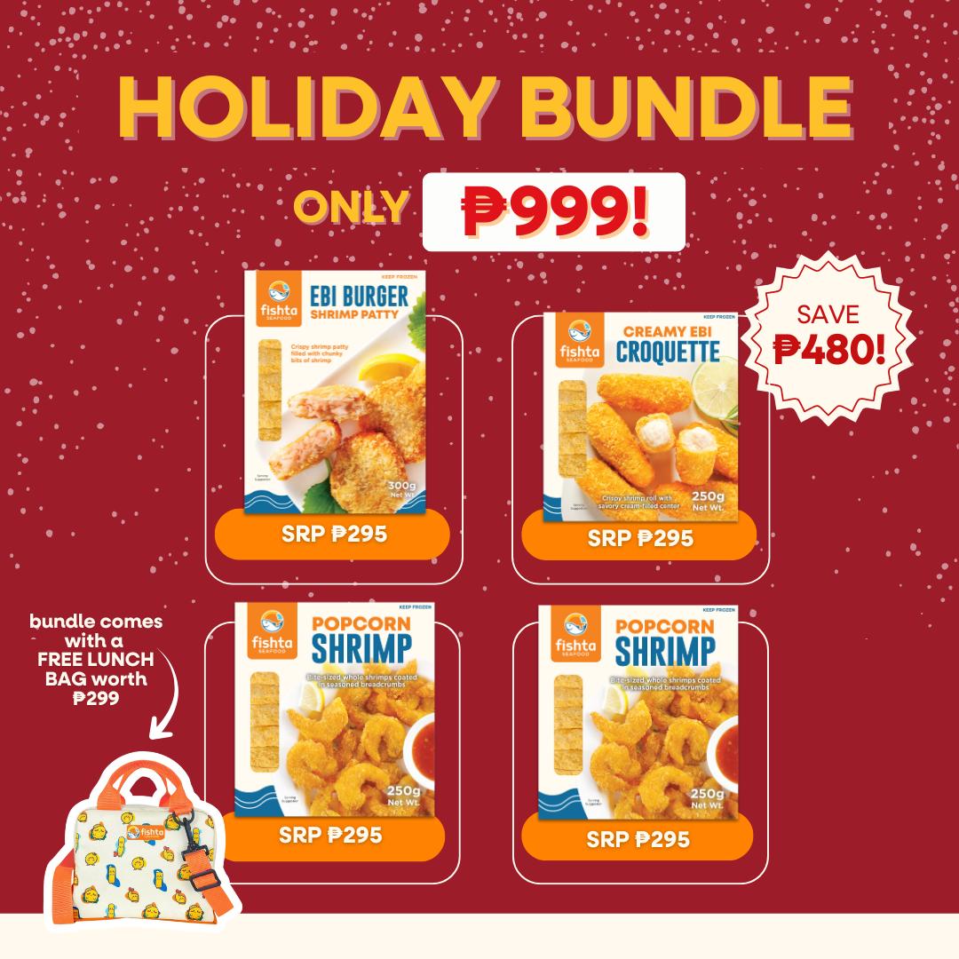 Holiday Seafood Bundle ₱999 (Premium Frozen Seafood Set)