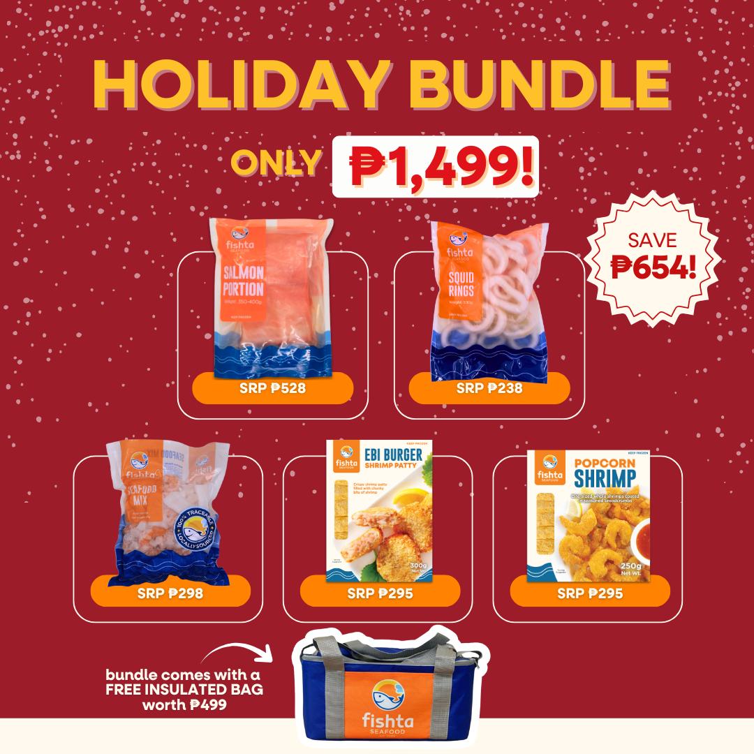 Holiday Seafood Bundle ₱1,499 (Premium Frozen Seafood Set)