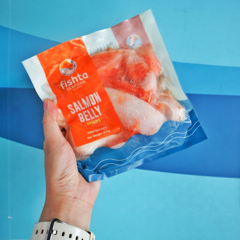 Salmon Belly Strips